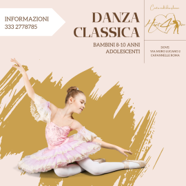 Corsi di Danza Classica per Bambini, Adolescenti e Adulti