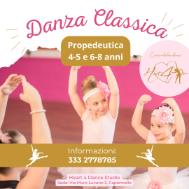 Corsi di Danza Classica Propedeutica per Bambini