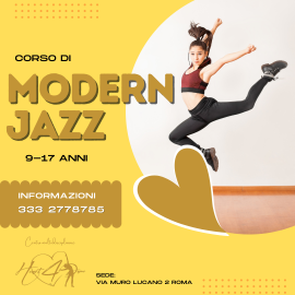Corso di Danza Modern Jazz per Ragazzi