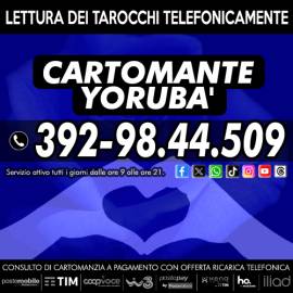 Provare per credere! La Cartomanzia del Cartomante YORUBA'