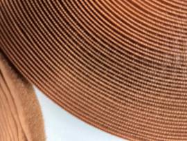 Velcro colore marrone da cucire altezza 20 MM