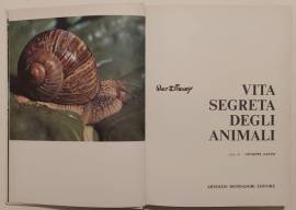 Vita segreta degli animali illustrata di Walt Disney Ed.Mondadori, Milano 1971