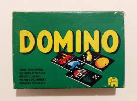 RARISSIMO GIOCO DOMINO FIGURATO MARCHIO JUMBO ART.N°101 MADE IN HOLLAND ANNI '70