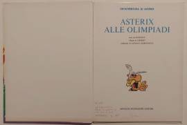 Asterix alle Olimpiadi di Goscinny e Uderzo 1°Ed.Arnoldo Mondadori, giugno 1972