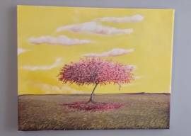 Quadro olio tela serie Tree of Life 