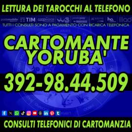 Cerchi un aiuto concreto per risolvere tutti i tuoi problemi? Contatta con il Cartomante Yorubà