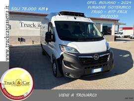 RIF.1316 OPEL MOVANO – 2024 – FURGONE ISOTERMICO CON GRUPPO FRIGO ATP FRCX 05/2030 – EURO 6
