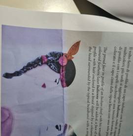 Léa Stein Paris spilla  vintage  in acetato di celluloide laminato . Mai indossata marchio visibile 