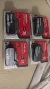 batterie originali n. 4 da 18V e 6Ah x attrezzature  Makita