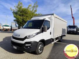 RIF.1295 IVECO DAILY 35 C 21 – 2015 – CASSONE CENTINATO ALZA/ABBASSA – EURO 5
