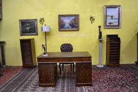 Schedario-classificatore a vetrina con 12 cassetti