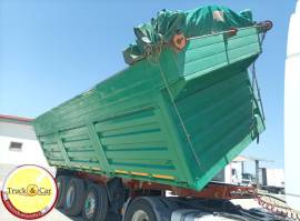 RIF.1139 SEMIRIMORCHIO MINERVA METRA S 44 – 1992 – VASCA RIBALTABILE TRILATERALE RIF.1139 SEMIRIMORCHIO MINERVA METRA S 44 – 1992 – VASCA RIBALTABILE TRILATERALE