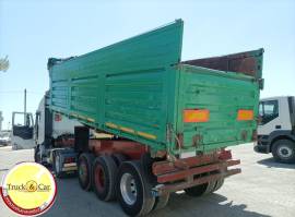 RIF.1139 SEMIRIMORCHIO MINERVA METRA S 44 – 1992 – VASCA RIBALTABILE TRILATERALE RIF.1139 SEMIRIMORCHIO MINERVA METRA S 44 – 1992 – VASCA RIBALTABILE TRILATERALE