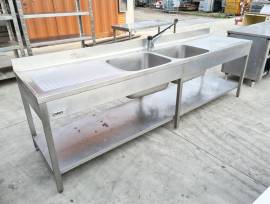 LAVATOIO DOPPIA VASCA E SGOCCIOLATOI USATO 