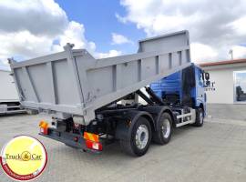 RIF.727 DAF XF 460 – MOTRICE 3 ASSI – GANCIO SCARRABILE NUOVO BOB – ADR – DA 26 TON – CASSONE SCARRA