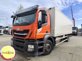 1298 IVECO STRALIS 190S310–2018–FURGONE ISOTERMICO+GRUPPO FRIGO+SPONDA CARICATRICE DHOLLANDIA 25 Q.L