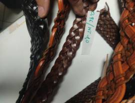 Cinture -Guinzagli ecc... Vera Pelle- Intrecciati