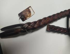 Cinture -Guinzagli ecc... Vera Pelle- Intrecciati