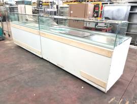 2 VETRINE PASTICCERIA PIANO REFRIGERATO USATE 