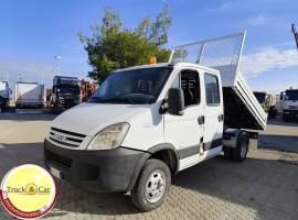 RIF.1194 IVECO DAILY 35 C 12 – 2007 – DOPPIA CABINA – CASSONE RIBALTABILE TRILATERALE – EURO 4