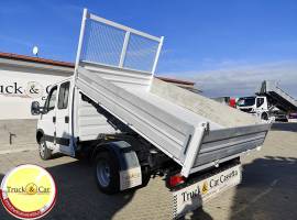 RIF.1194 IVECO DAILY 35 C 12 – 2007 – DOPPIA CABINA – CASSONE RIBALTABILE TRILATERALE – EURO 4