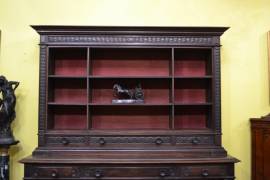 Libreria doppio corpo metà XX secolo stile Rinascimentale