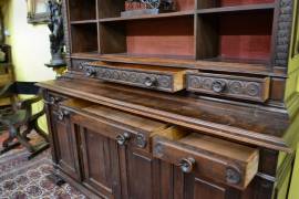 Libreria doppio corpo metà XX secolo stile Rinascimentale