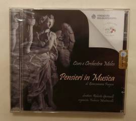 Cd Pensieri in musica di Biancamaria Furgeri Coro e Orchestra  Melos nuovo con cellophane