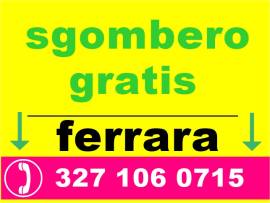 Sgombero gratis ferrara e provincia 3271060715