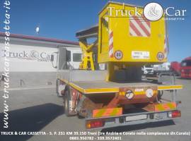 803 IVECO EUROCARGO 80E15–1993–CASSONE+GRU+CESTELLO–ATTREZZATURA PER RIPARAZIONI LINEE ELETTRICHE