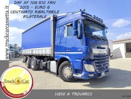 1215 DAF XF 106.510–2015–3 ASSI–CASSONE CENTINATO RIBALTABILE BILATERALE–EURO 6+RIF.1216