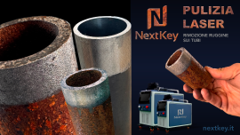 Tecnologia laser NextKey: alternativa alla sabbiatura Tecnologia laser NextKey: alternativa alla sabbiatura