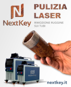 Tecnologia laser NextKey: alternativa alla sabbiatura Tecnologia laser NextKey: alternativa alla sabbiatura