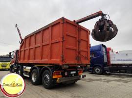 RIF.1300 IVECO STRALIS 260 S 450 – 2007 – 4 ASSI – GANCIO SCARRABILE GUIMATRAC 30 TON + CASSA IN FER