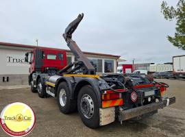 RIF.1300 IVECO STRALIS 260 S 450 – 2007 – 4 ASSI – GANCIO SCARRABILE GUIMATRAC 30 TON + CASSA IN FER
