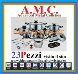 AMC BATTERIA DI PENTOLE 23 PEZZI