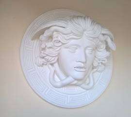 Medusa scultura greca di diametro 60 cm 