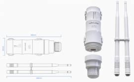 Amplificatore segnale wifi da esterno 2.4G + 5G lunga distanza