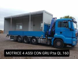 TRASPORTI BARACCHE DI CANTIERE CON GRU A MILANO 