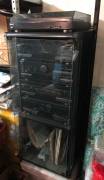 Rack stero Sony radio cd registratore piatto casse