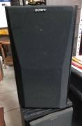 Rack stero Sony radio cd registratore piatto casse