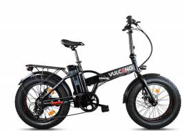 Fat bike vulcano 20° 250w disponibile nera e bianca 