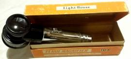Lente flash d'ingrandimento 10X Light House Magnifier 108 Made in Japan con scatola