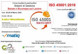 AUDITOR/LEAD AUDITOR ISO 45001:2018