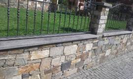 Copri muro in pietra di Luserna naturale o fiammata