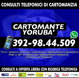 Alta Qualità, Basso Costo: il Cartomante YORUBA' - Consulti telefonici di Cartomanzia