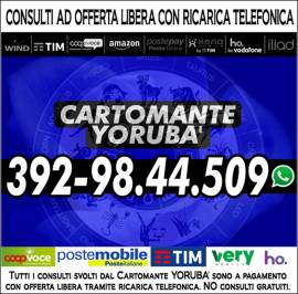 Alta Qualità, Basso Costo: il Cartomante YORUBA' - Consulti telefonici di Cartomanzia