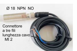 Contaimpulsi conta pezzi + sensore 24 VDC/AC