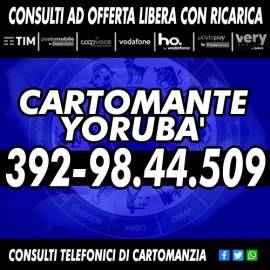 Alta Qualità, Basso Costo: il Cartomante YORUBA' - Consulti telefonici di Cartomanzia