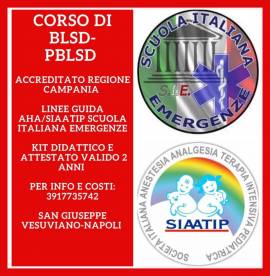 Corso di primo soccoso (blsd/pblsd)